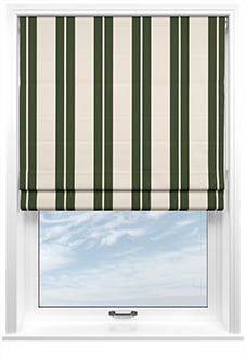 The British Stripe Co. Edward, Chilterns No.1 - Roman Blind